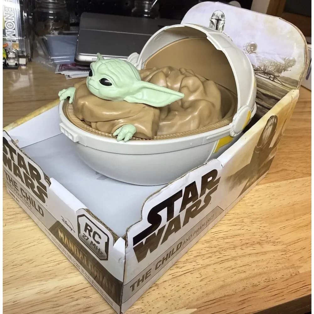 Star Wars The Child Grogu RC Pram Remote Control COMPLETE